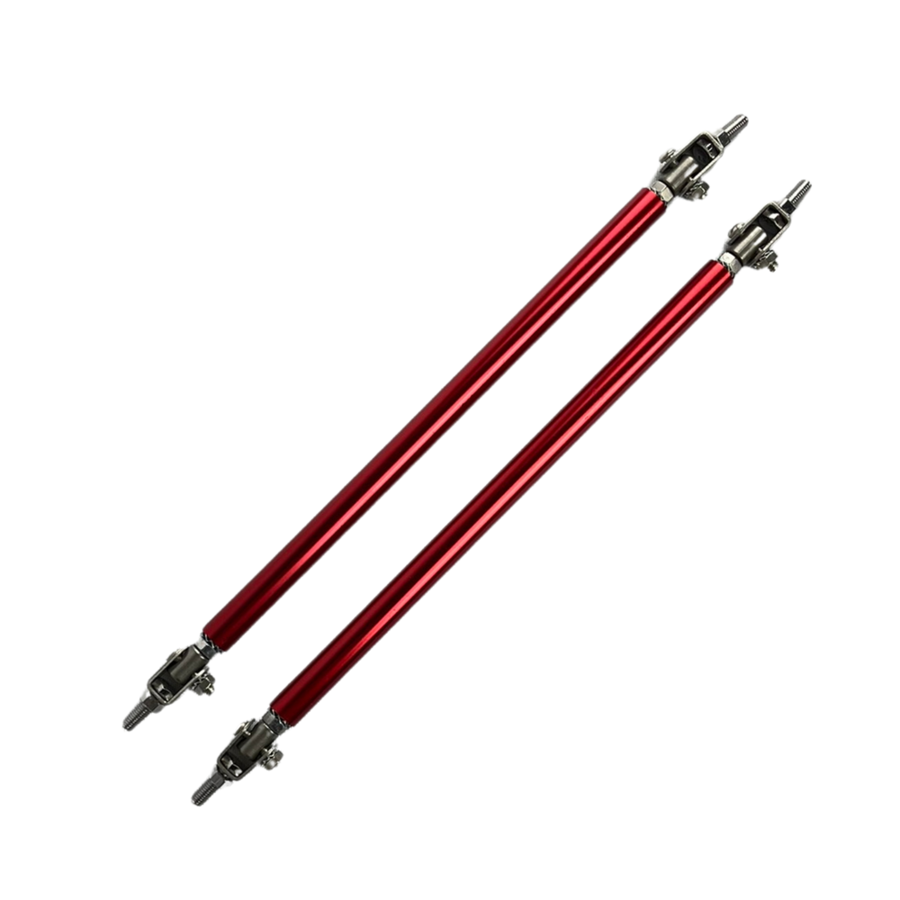 Haste Spoiler Vermelho Lip Skirt Universal 20cm Suporte Saia