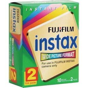 Filme Fujifilm Instax Wide ISO 800 para câmeras 200/210 - 80 impressões