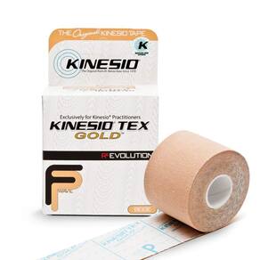 Fita cinesiológica Kinesio Tex Gold FP Bege 1 polegada x 5 m