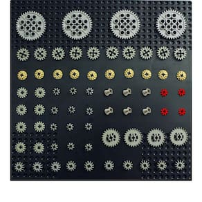 Conjunto de pacotes LEGO Technic GEAR, 68 unidades para o robô Mindstorms NXT