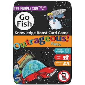 Jogo de cartas The Purple Cow Go Fish! Fatos ultrajantes