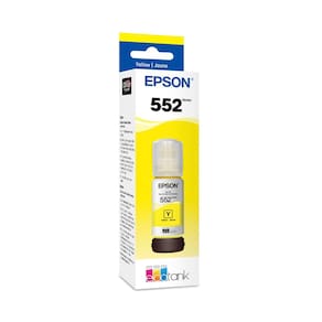 Garrafa de tinta Epson 552 EcoTank de capacidade ultra-alta amarela 70mL