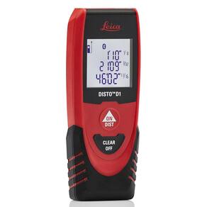 Medidor de distância a laser Leica Geosystems DISTO D1 40m