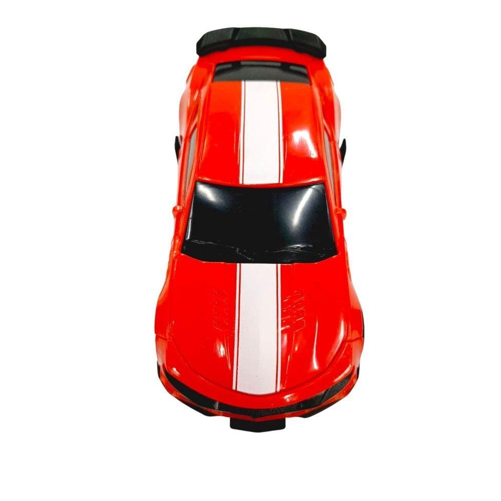 Carrinho de Plástico com Motor a Pilha Vermelho - Quanhe
