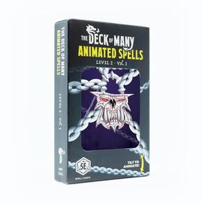 Conjunto de cartas: Hit Point Press, feitiços animados, nível 2 A-H