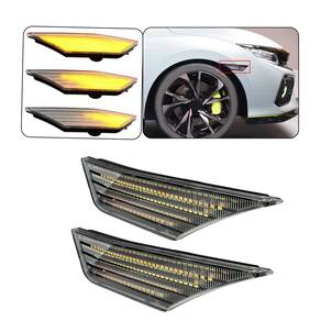 Luz Led lateral Transparente Amarelo Honda CivicG10Touring