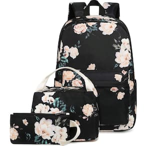 Mochila Bluboon School Teen Girls para laptop de 15 polegadas com lancheira