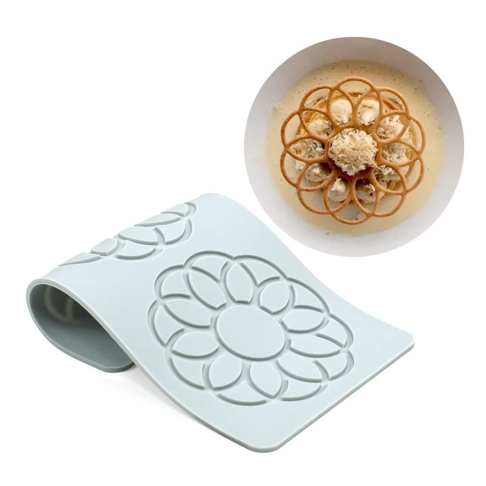 Molde de silicone TUKE Hollow Leaf Lover Heart Chocolate