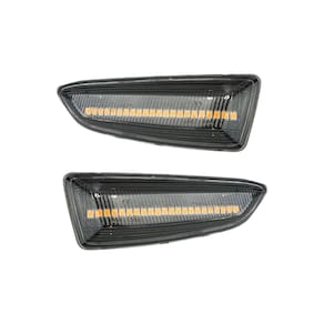 Led lateral 12v Transparente com Amarelo ChevroletMontana