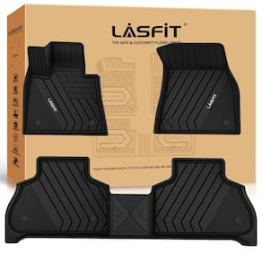 Tapetes de chão LASFIT para BMW X5 New 2019-2025 All Weather TPE