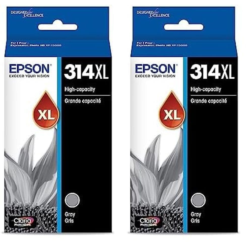 Cartucho de tinta Epson T314 Claria Photo HD de alta capacidade cinza