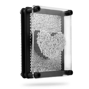 Placa de metal 3D Pin Art Toy RLINGX para crianças e adultos