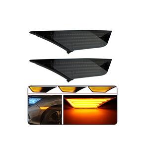 Luz Led lateral 12v Amarelo Honda Civic G10 SportTouringSi
