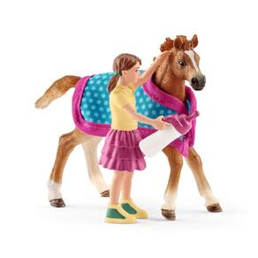 Horse Toy Schleich Horse Club A aventura de acampamento de Sarah