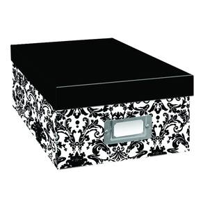 Caixa de armazenamento Pioneer Photo Albums Heavy-Duty Damask Design