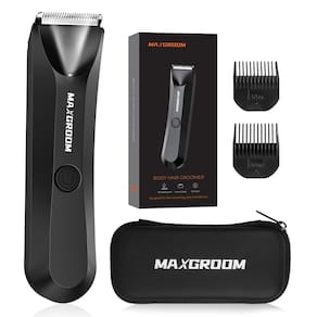 Aparador de pelos corporais MAXGROOM Manscape para homens IPX7 à prova d`água