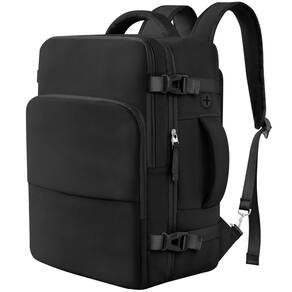 Mochila para laptop Hanples, unissex, preta, 16 polegadas, laptop 35L
