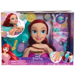 Styling Head Just Play Disney Princess Ariel, 20 peças
