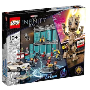 Brinquedo LEGO The Infinity Saga: Marvel Baby Groot e Homem de Ferro