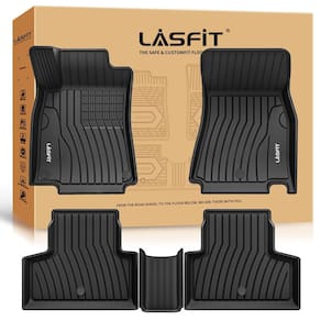 Tapetes de chão LASFIT para Mercedes Benz GLB 2020-2025 TPE Preto