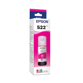 Garrafa de tinta Epson 522 EcoTank Magenta de capacidade ultra-alta