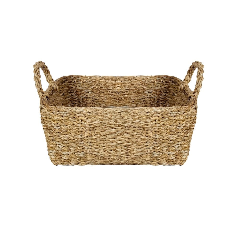 Cesto Organizador Retangular Com Alça Iraí Jolitex Mek - G 36x27x15cm