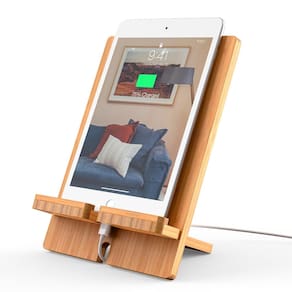 Suporte para tablet Pezin & Hulin Bamboo ajustável para 4-13 polegadas