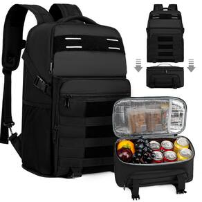 Mochila de almoço com refrigerador isolado RUCYEN com bloqueio de RFID 15.6