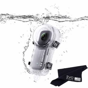 Estojo de mergulho Insta360 X3 Invisible Waterproof 50m para câmera X3