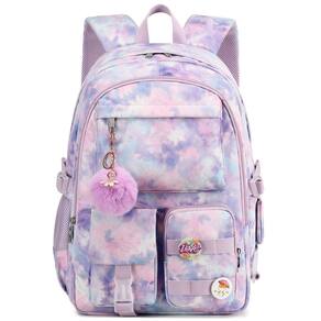 Mochila para laptop esconde mochila escolar de 16 polegadas resistente à água