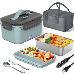 Lancheira elétrica Herrfilk 4 em 1 aquecedor de alimentos 1,8L 100W