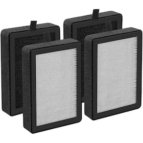 Pacote de 4 filtros de reposição para purificador de ar para LEVOIT LV-H128