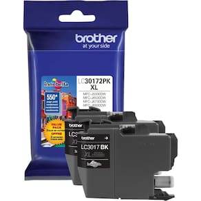 Cartucho de tinta Brother LC30172PK High Yield XL preto (pacote 5x2)