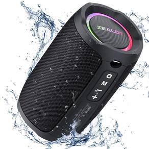 Alto-falante portátil ZEALOT S49 20W Bluetooth 5.2 IPX6 à prova d`água