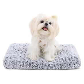 Cama para cães KSIIA, tapete de pelúcia de luxo lavável para cães pequenos
