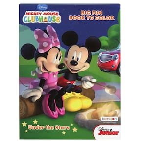 Livro de jogos Bendon Publishing Minnie & Mickey Imagine Ink
