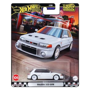 Carro fundido sob pressão Hot Wheels Boulevard Mazda 323 GTR escala 1:64