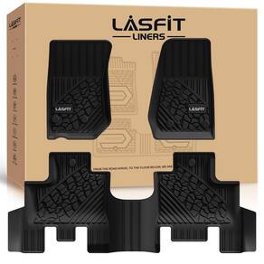 Tapetes de chão LASFIT para Jeep Wrangler 2014-2018 JK 4-Door