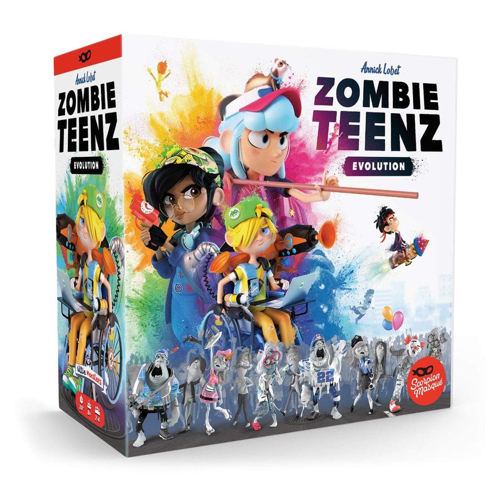 Jogo de Tabuleiro Scorpion Masqué Zombie Teenz Evolution Kids 8+