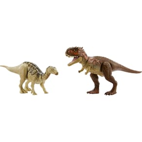 Pacote Toy Mattel Jurassic World Survival Instincts Roarin` Battle