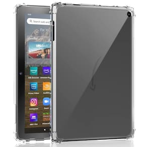 Capa TQQ Clear Ultra Clear TPU macio Kindle Fire HD 8 2022