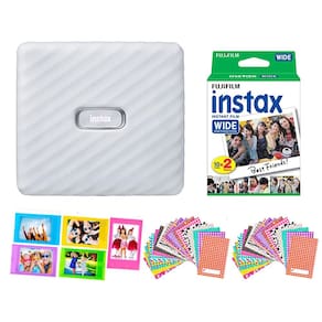 Impressora para smartphone Fujifilm Instax Link Wide Ash White