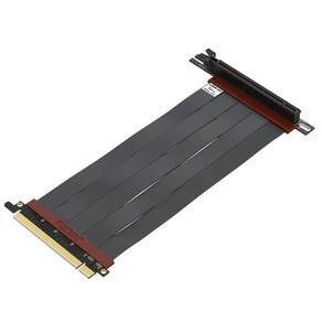 Cabo elevador PCIe 4.0 X16 LINKUP Ultra Blindado de 20 cm