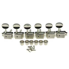 Afinadores de guitarra Wilkinson Deluxe 6 Inline Vintage Nickel