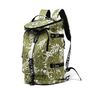 Mochila de ginástica Kalesi 4-Way impermeável verde-oliva