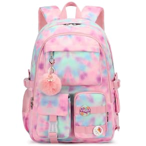 Mochila para laptop esconde bolsa escolar de 16 polegadas para meninas à prova d`água