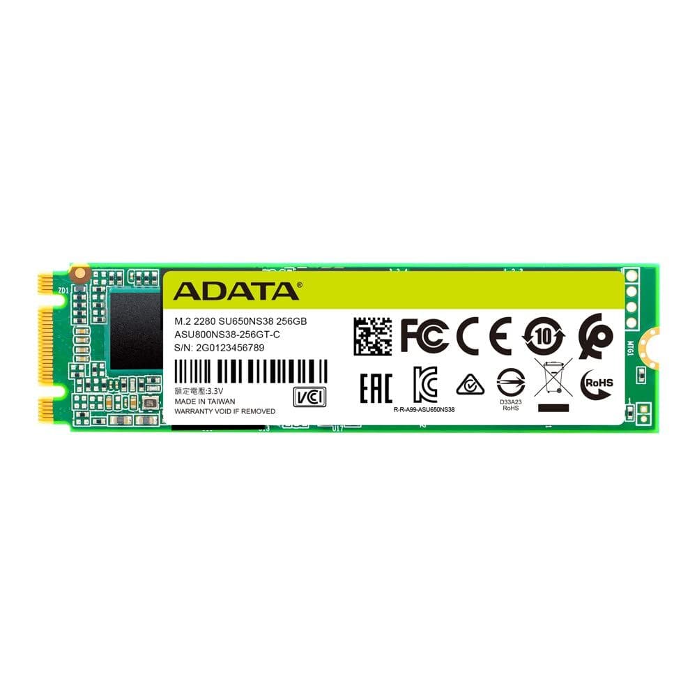 SSD interno ADATA SU650 256 GB M.2 2280 SATA 3D NAND 550 MB/s