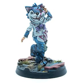 Figura em miniatura Modipihus Entertainment Fallout Mr Fuzzy