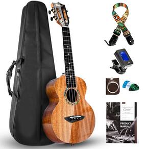 Ukulele Concert Caramel CAG47 Glossy Red African Mahogany