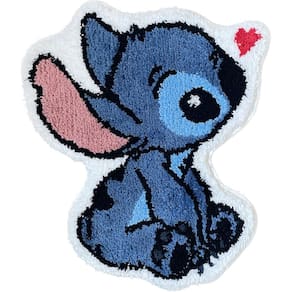 Tapete Luxape Stitch feito à mão Tufado Hypebeast Anime 70x58cm